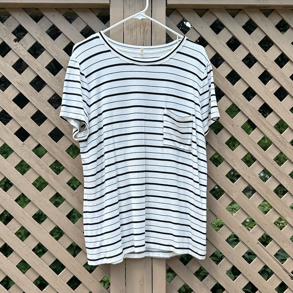 Lou & Grey Striped T-Shirt - XL